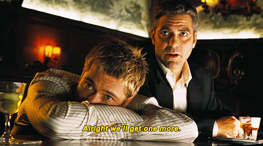 George Clooney as 'Danny Ocean' in the film 'Ocean's Eleven' (2001)