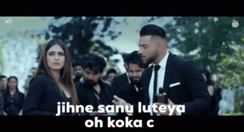 Karan Aujla in the song Adhiya (2020)