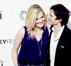 no way baby, i'm it. — iansomerhalderdaily: Ian Somerhalder and Maggie...