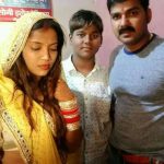 ज्योति अपने पति पवन सिंह के साथ 