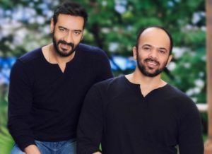 Ajay Devgn with Rohit Shetty