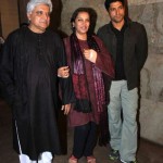 Farhan Akhtar With His parents