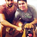 Sidharth Malhotra With His Dog