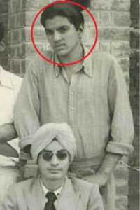 Dharmendra in his teen ages