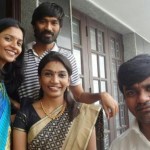 Dhanush with his brother and sisters