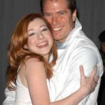 Alyson Hannigan and Alexis Denisof