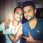 Suresh Raina tattoo
