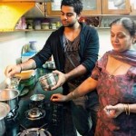 Virat Kohli with his mother