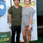 Simon Helberg with his wife Jocelyn Towne