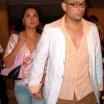 Lara Dutta with Kelly Dorjee