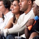 Lara Dutta with Derek Jeter 