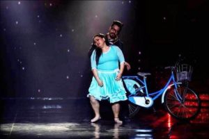 Haarsh Limbachiya and Bharti Singh in 'Nach Baliye Season 8'