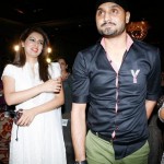 Geeta Basra with her husband Harbhajan Singh