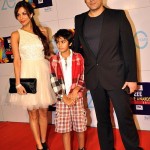 Malaika Arora Khan with hushand and son