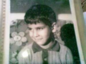 Milind Soman's childhood pic