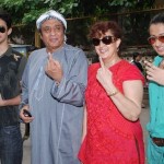 Ranjeet with his family