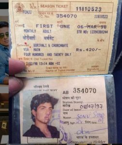 Sonu Sood's monthly train pass