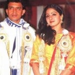 Sridevi with Mithun Chakraborty