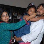 Sudeepa with his wife and daughter