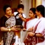 Allu Arjun as child artist in Vijetha
