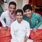 Allu Arjun with his brothers