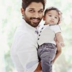 Allu Arjun with his son