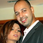 Rakhi Sawant with Ex-fiance Elesh Parujanwala