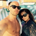 Richa Chadda with Franck Gastambide