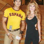 Sahil Khan with Negar Khan