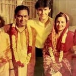 Sonu Nigam with his family