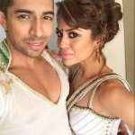 Sana Saeed with Dipesh Patel