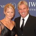 Shane Warne with his Ex-wife Simone Callahan
