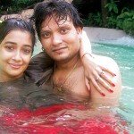 Tina Datta with Mahesh Kumar Jaiswal