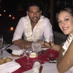 Hazel Keech with Yuvraj Singh