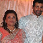 Shabir Ahluwalia with his mother