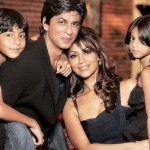 Shahrukh khan Gauri Khan and kids