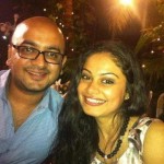 Toral Rasputra with her Ex-husband