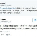 Abhijeet's Controversial Tweet on Ghulam Ali