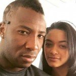 Andre Russell with Jassym Lora