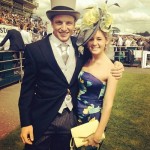 Jos Buttler with Louise Webber