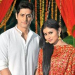 Mohit Raina with Mouni Roy