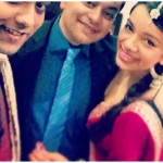 Nidhi Singh with her brothers