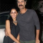Sikandar Kher with Priya Singh