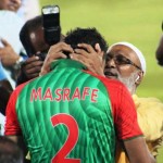 Mashrafe Mortaza with his father