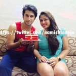 Namish Taneja with his sister