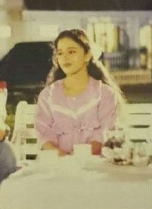 Neha Pendse as a child artist