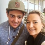 Sasha Hurly with Quinton de Kock