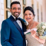 Sheethal Goutham and Robin Uthappa 