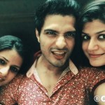 Vin Rana with his sisters