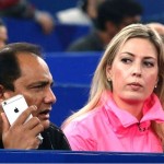 Mohammad Azharuddin with Shannon Marie